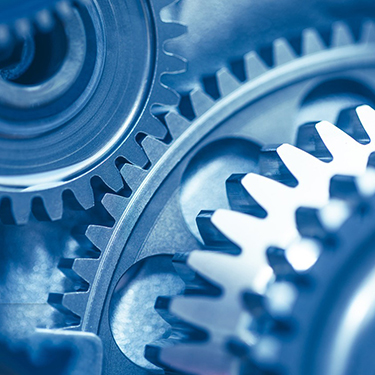 Gear drives gear, heart moves heart